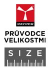 PAYPER velikostní tabulka