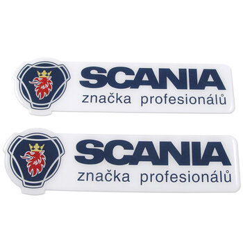 3D pryskyřicové samolepky DOMING