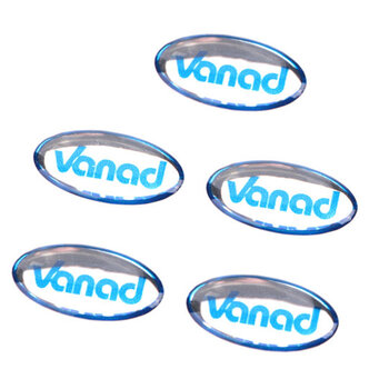 3D pryskyřicové samolepky DOMING