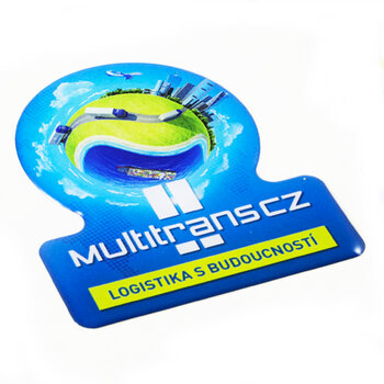 3D pryskyřicové samolepky DOMING